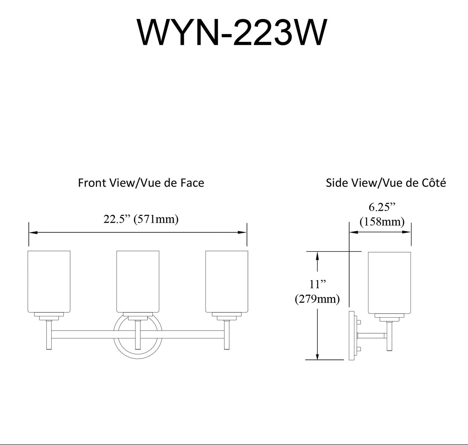 DAINOLITE, WYNONA WALL DECORATIVE, WALL SCONCES