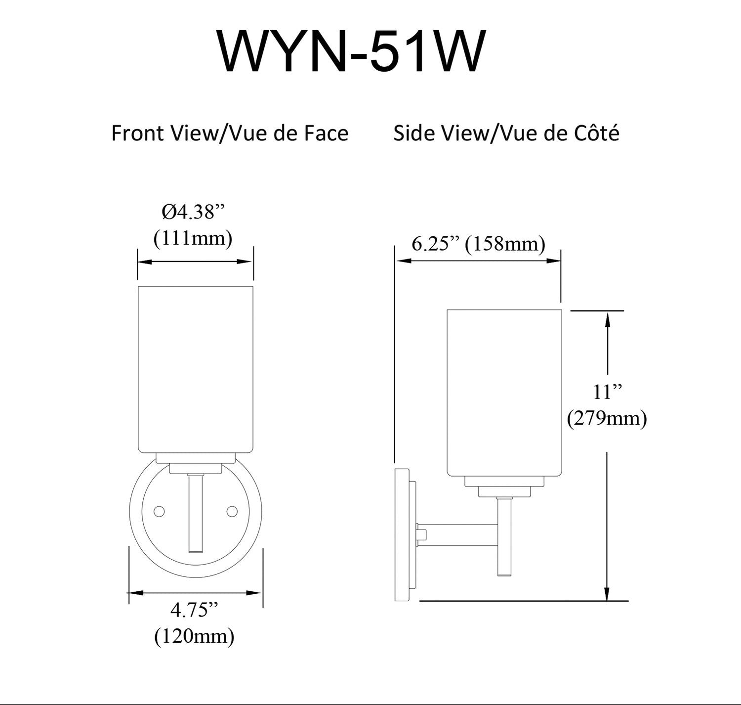 DAINOLITE, WYNONA WALL DECORATIVE, WALL SCONCES