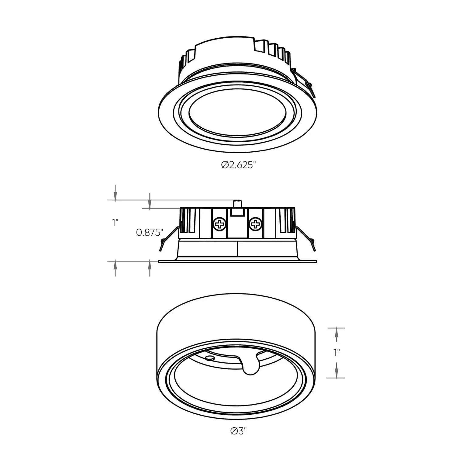 DALS DUO-PUCK LIGHT - Task