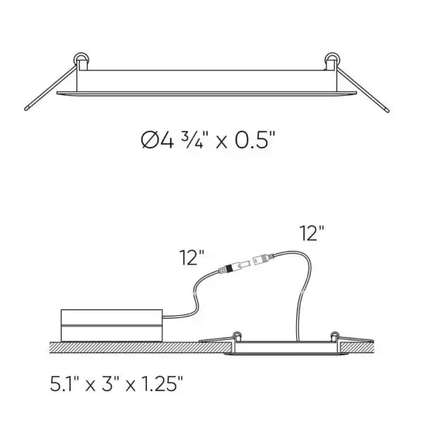DALS, EXCEL PANEL LIGHT, FLUSH MOUNT CEILING LIGHTS
