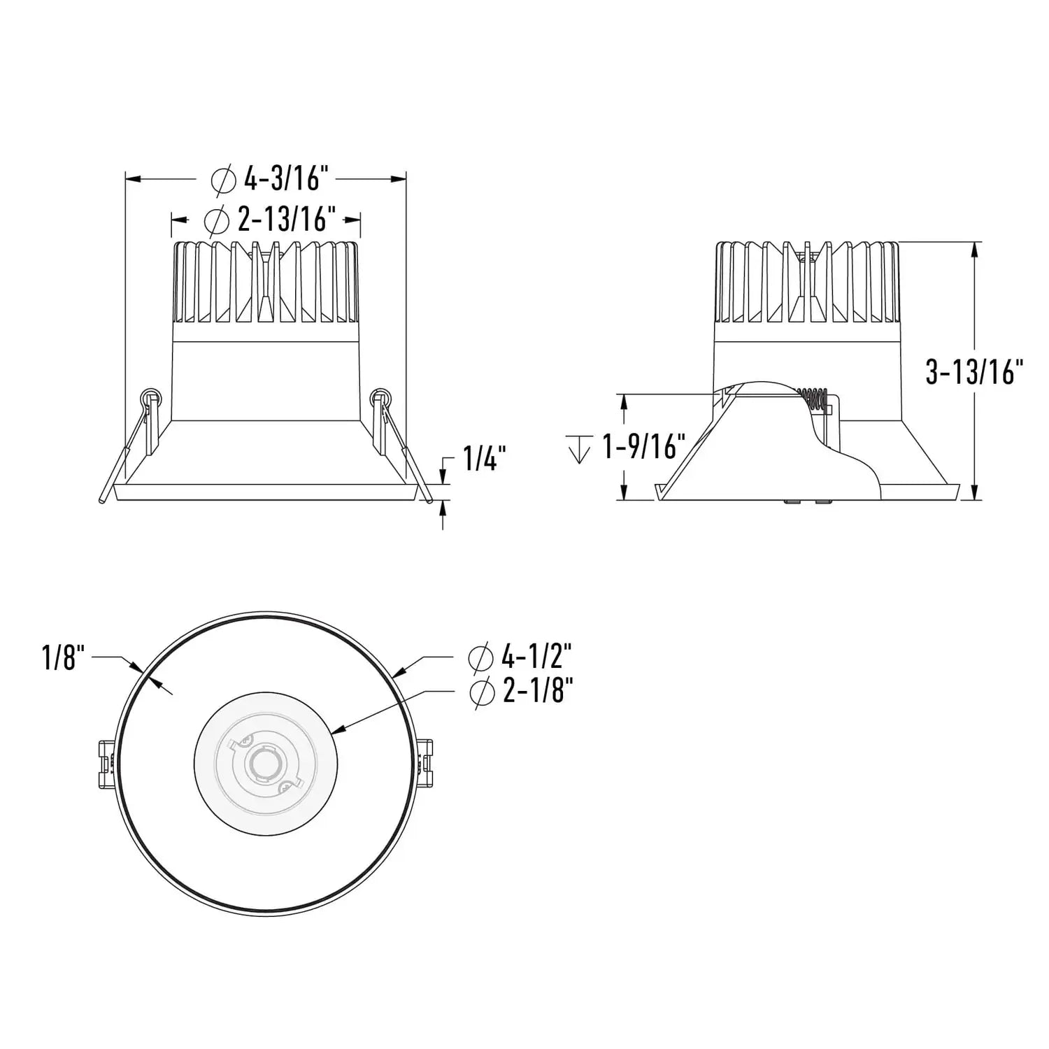 DALS, NEST DOWNLIGHT, FLUSH MOUNT CEILING LIGHTS
