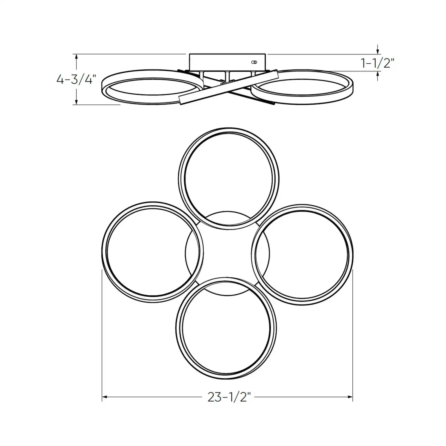 DALS, HOVER FLUSH MOUNT, PENDANT LIGHT