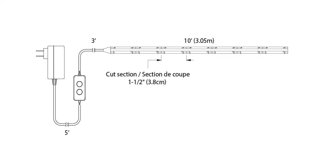 DALS COB-TAPE LIGHT - Task