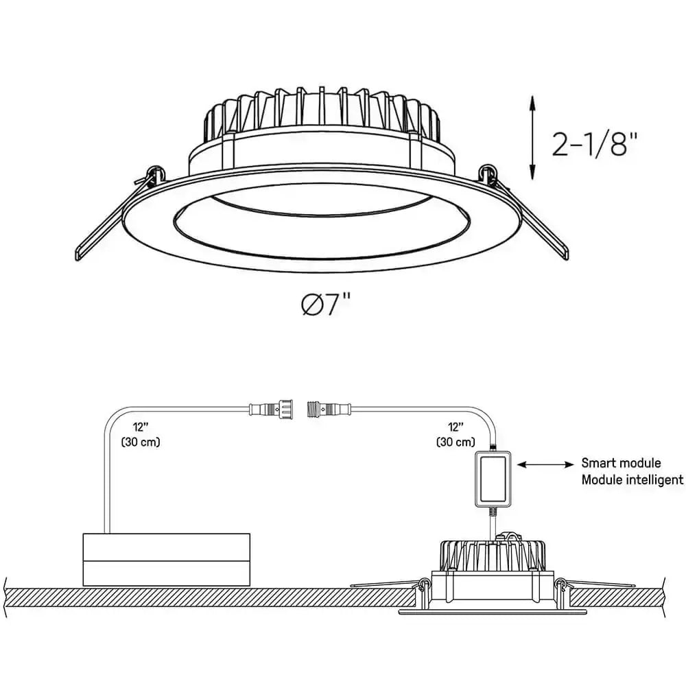 DALS, ETCH PRO PANEL LIGHT, FLUSH MOUNT CEILING LIGHTS 