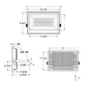 DALS, HORIZON FLOOD LIGHT, OUTDOOR WALL LIGHTS