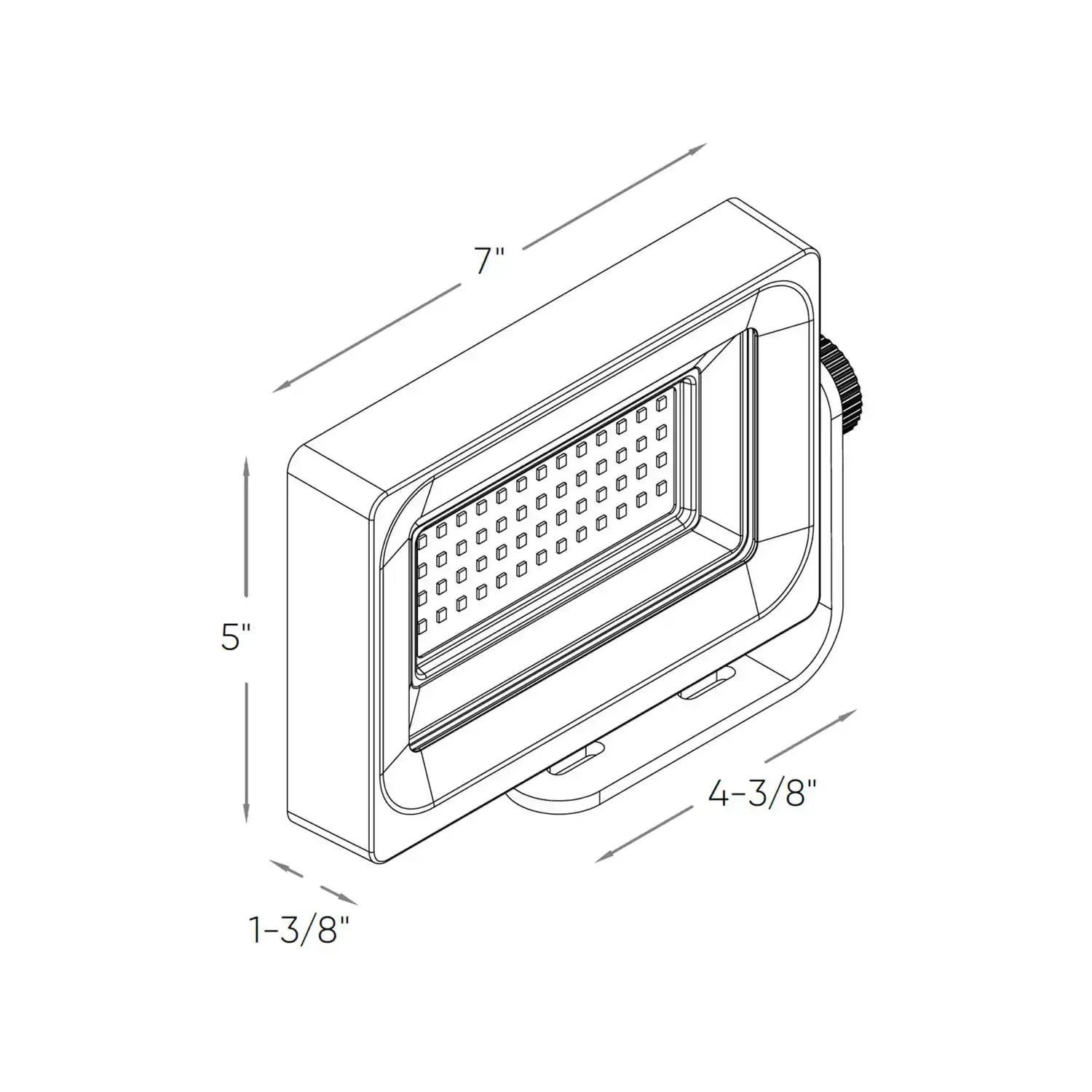 DALS, HORIZON FLOOD LIGHT, OUTDOOR WALL LIGHTS