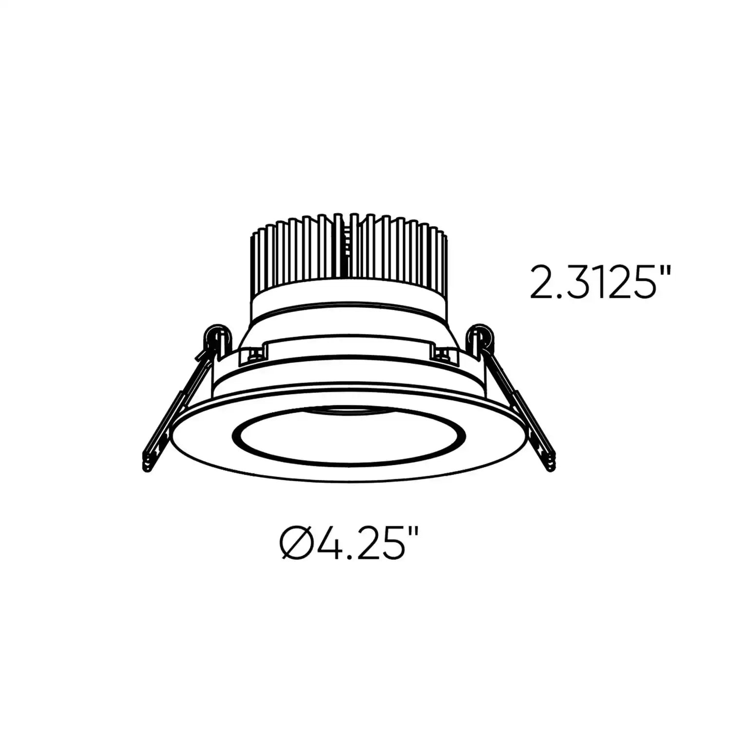 DALS, REVOLVE PRO GIMBAL LIGHT, FLUSH MOUNT CEILING LIGHTS