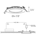 DALS, EXCEL PRO PANEL LIGHT, FLUSH MOUNT CEILING LIGHTS