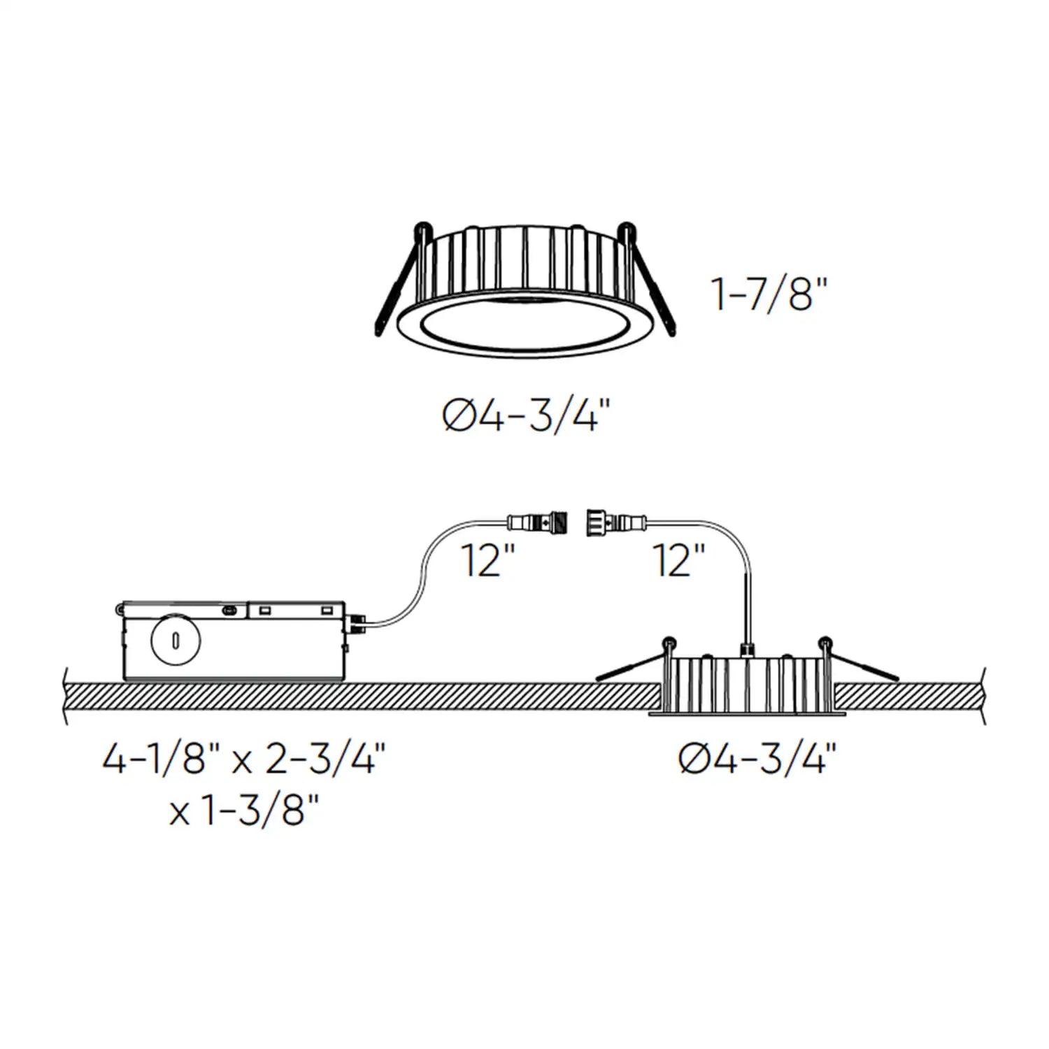 DALS, NOTCH PANEL LIGHT, FLUSH MOUNT CEILING LIGHTS