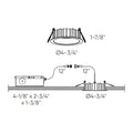 DALS, NOTCH PANEL LIGHT, FLUSH MOUNT CEILING LIGHTS