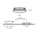 DALS, NOTCH PANEL LIGHT, FLUSH MOUNT CEILING LIGHTS