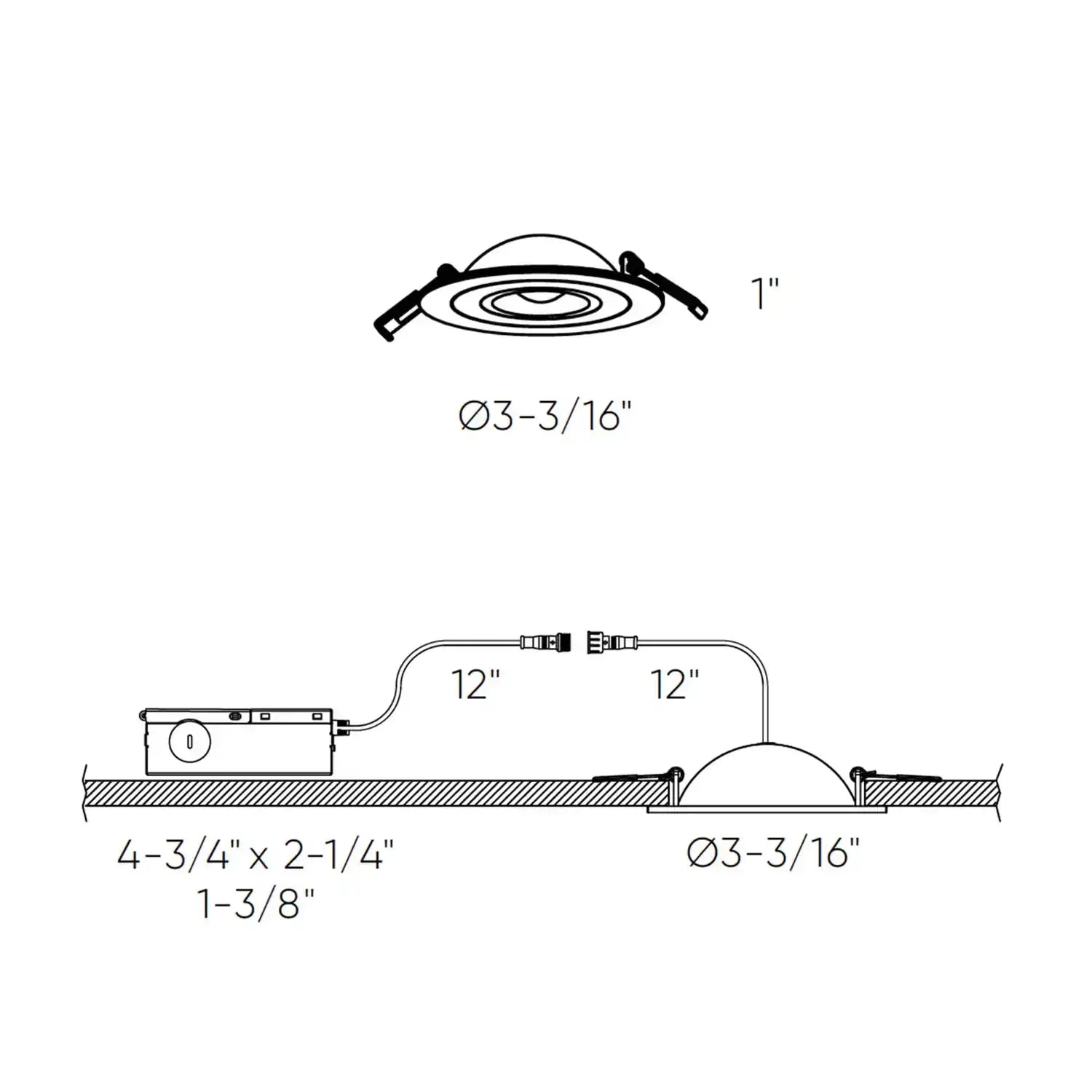 DALS, PIVOT GIMBAL LIGHT, FLUSH MOUNT CEILING LIGHTS