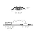 DALS, PIVOT GIMBAL LIGHT, FLUSH MOUNT CEILING LIGHTS