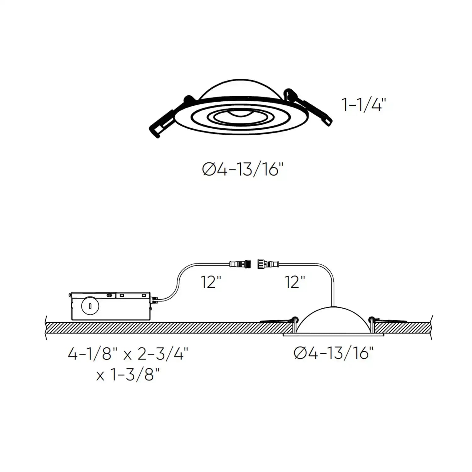 DALS, PIVOT GIMBAL LIGHT, FLUSH MOUNT CEILING LIGHTS 