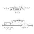 DALS, PIVOT GIMBAL LIGHT, FLUSH MOUNT CEILING LIGHTS