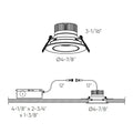 DALS, REVOLVE GIMBAL LIGHT, FLUSH MOUNT CEILING LIGHTS