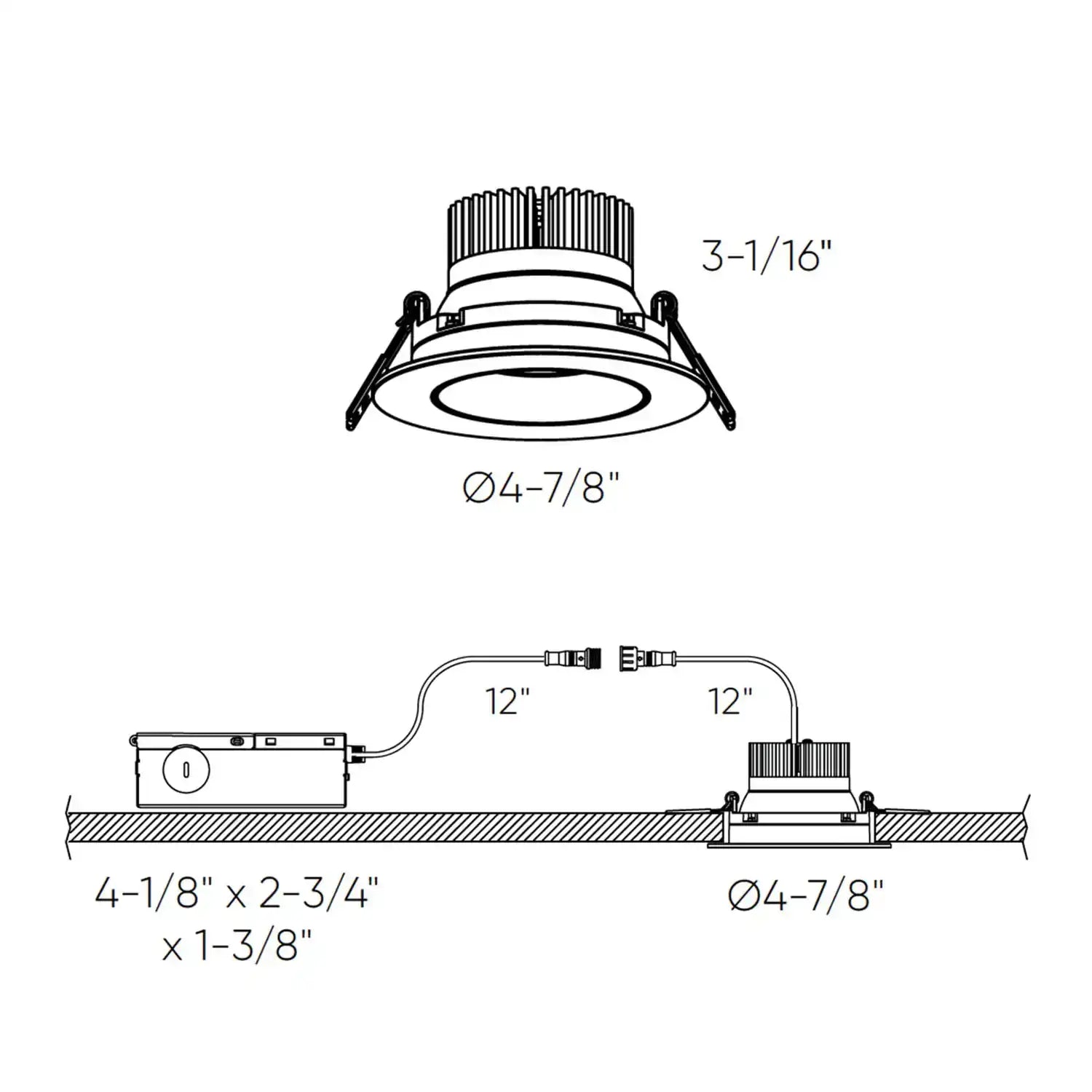 DALS, REVOLVE GIMBAL LIGHT, FLUSH MOUNT CEILING LIGHTS