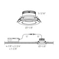 DALS, REVOLVE GIMBAL LIGHT, FLUSH MOUNT CEILING LIGHTS