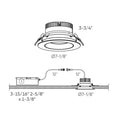DALS, REVOLVE GIMBAL LIGHT, FLUSH MOUNT CEILING LIGHTS