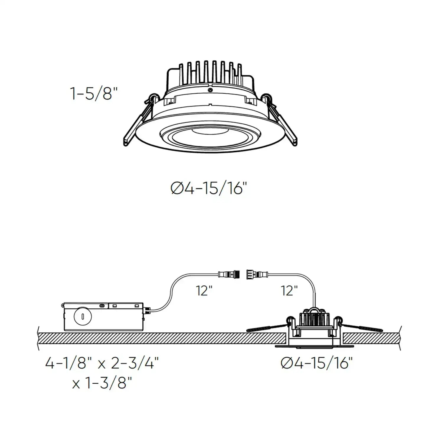 DALS, SCOPE GIMBAL LIGHT, FLUSH MOUNT CEILING LIGHTS