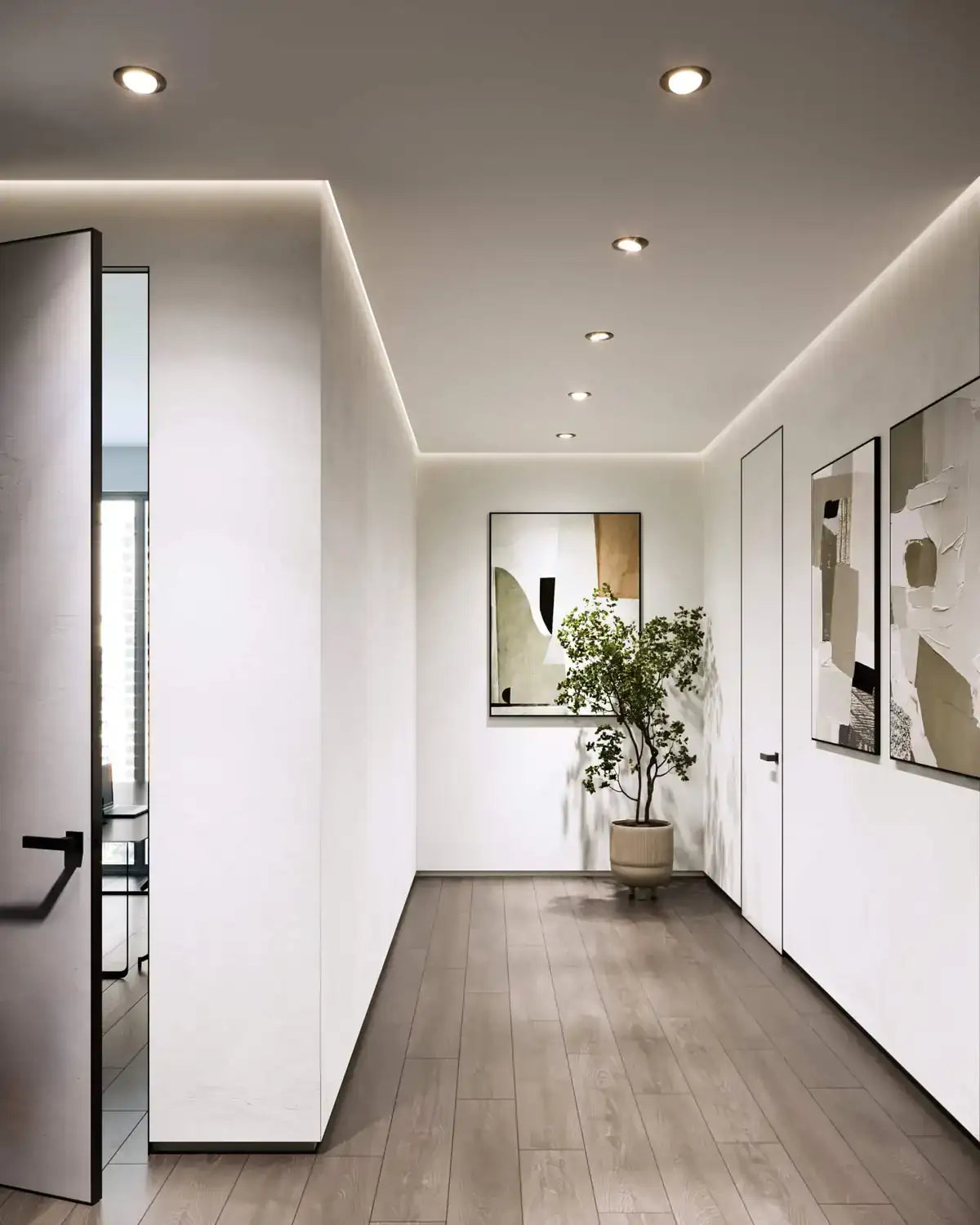 DALS, FUSION GIMBAL LIGHT, FLUSH MOUNT CEILING LIGHTS