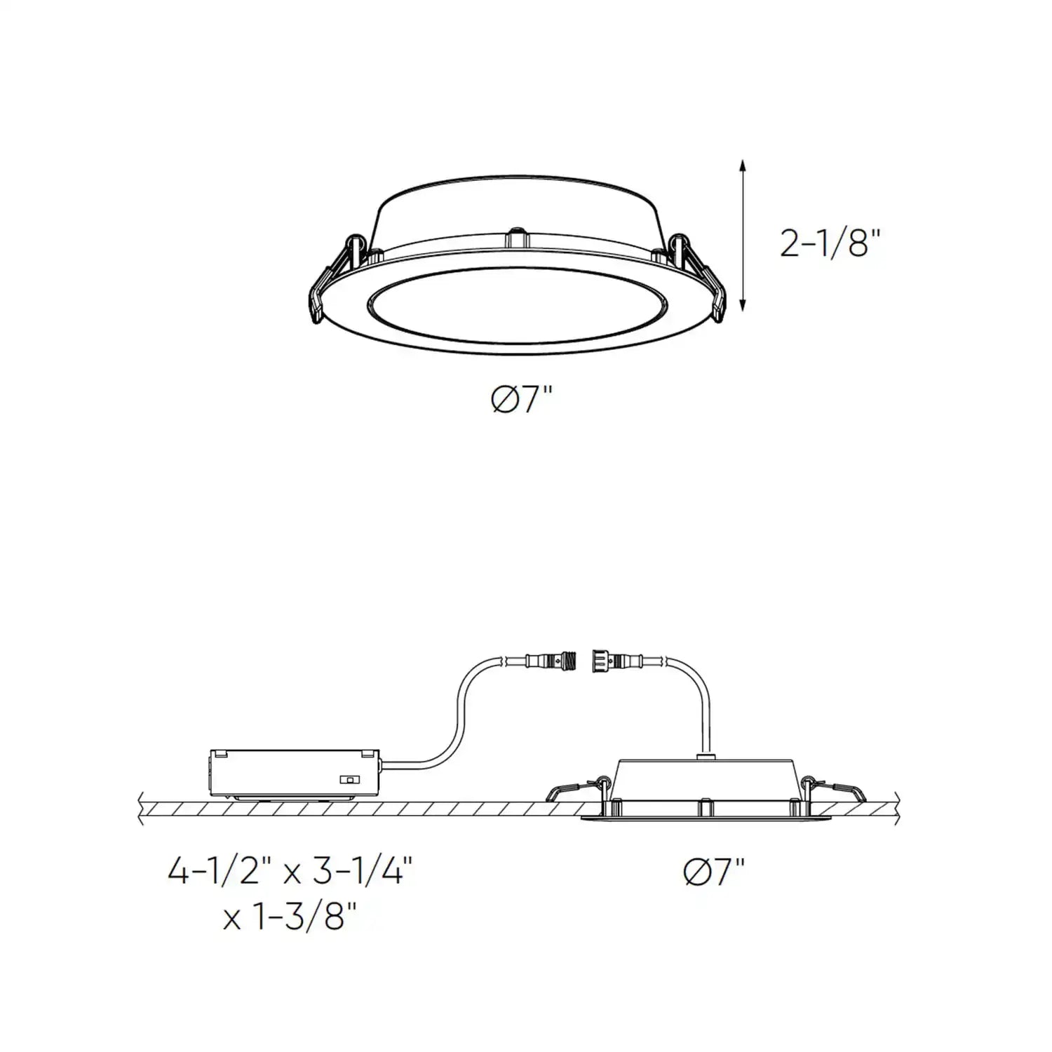 DALS, FUSION GIMBAL LIGHT, FLUSH MOUNT CEILING LIGHTS