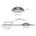 DALS, HILUX LIGHT, FLUSH MOUNT CEILING LIGHTS 