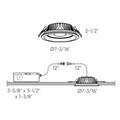 DALS, HILUX LIGHT, FLUSH MOUNT CEILING LIGHTS