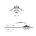 DALS, SCOPE GIMBAL LIGHT, FLUSH MOUNT CEILING LIGHTS