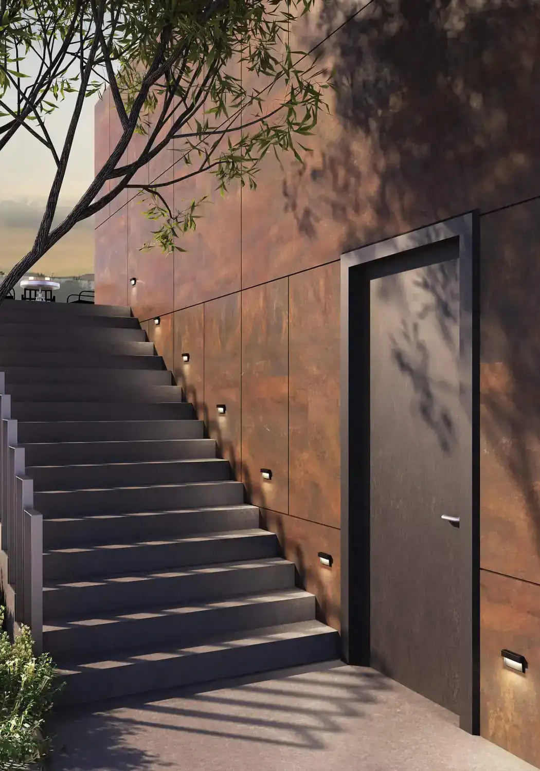 DALS, MARQUEE STEP LIGHT, WALL SCONCES