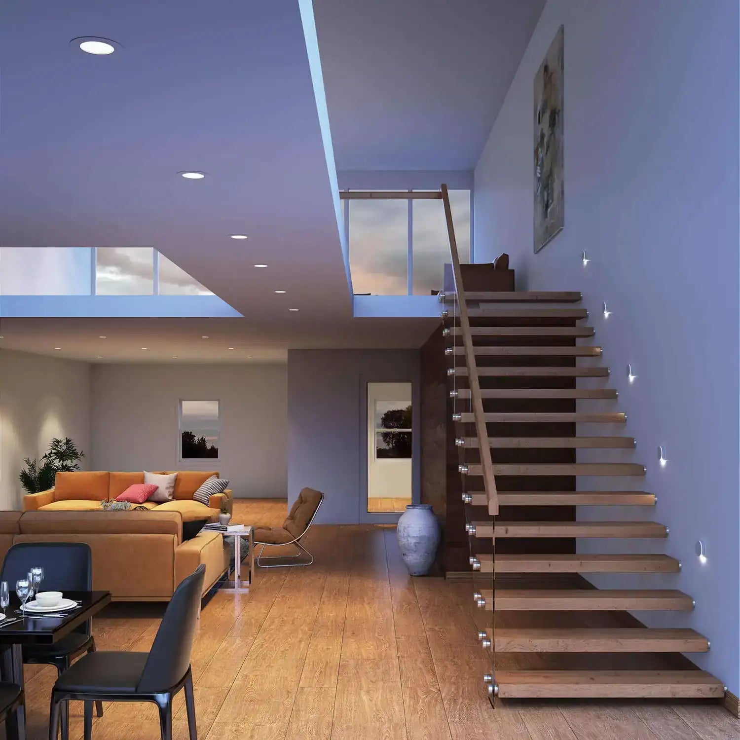 DALS, PEARL STEP LIGHT, WALL SCONCES