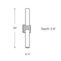DALS, NOBLE TWO VANITY, VANITY LIGHT