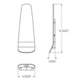 DALS, DALS ULTRA SLIM WALL SCONCE, WALL SCONCES