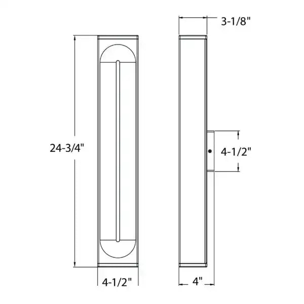 DALS, PROFILE WALL SCONCE, WALL SCONCES