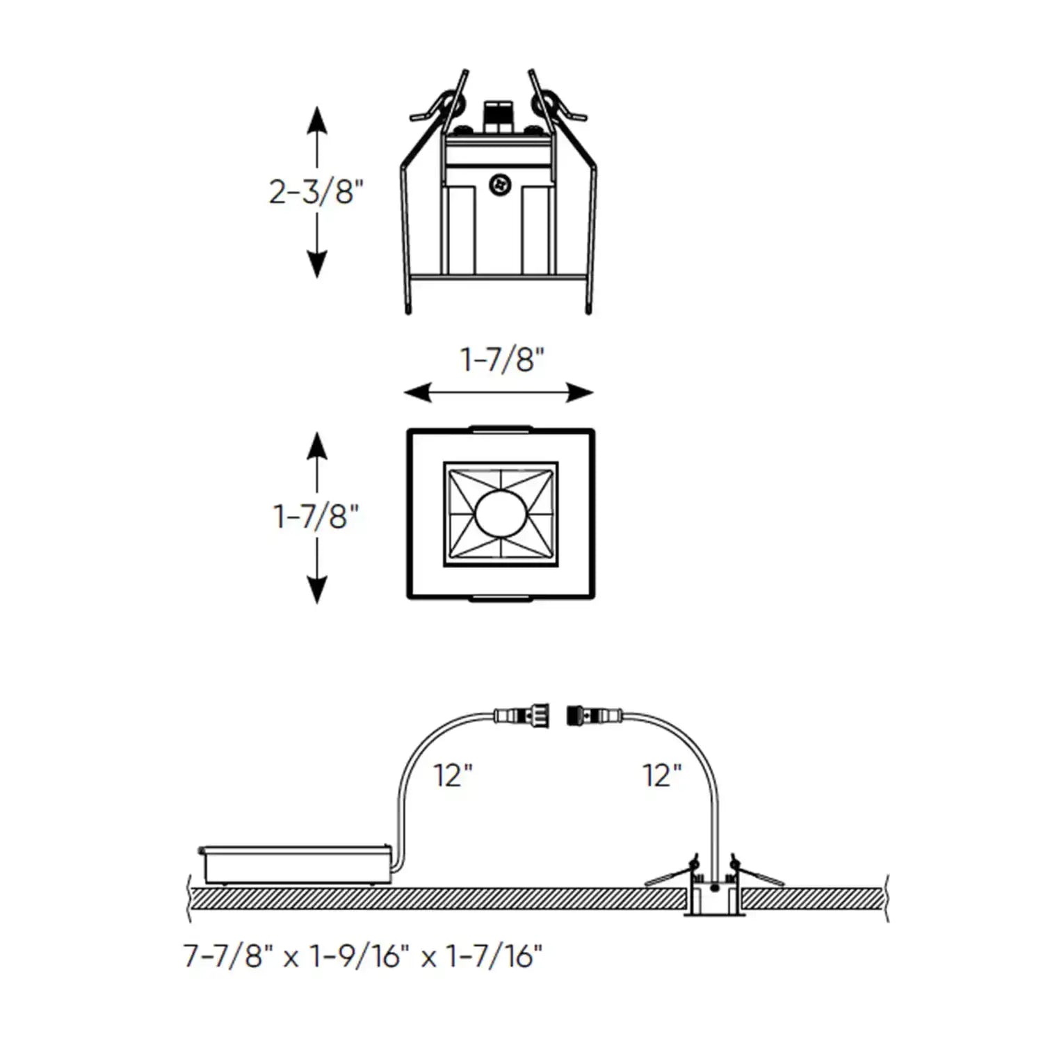 DALS, PINPOINT SPOT LIGHT, FLUSH MOUNT CEILING LIGHTS