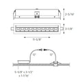DALS, PINPOINT SPOT LIGHT, FLUSH MOUNT CEILING LIGHTS
