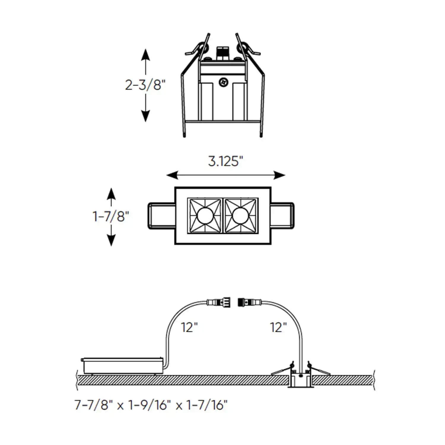 DALS, PINPOINT SPOT LIGHT, FLUSH MOUNT CEILING LIGHTS