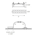 DALS, PINPOINT SPOT LIGHT, FLUSH MOUNT CEILING LIGHTS