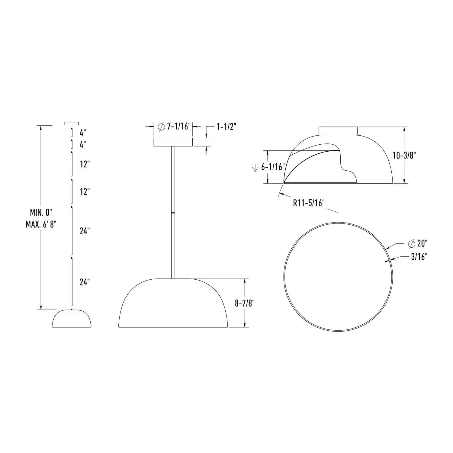 DALS, NAPA DRIVER, PENDANT LIGHT