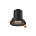 DALS, MODA REGRESSED LIGHT - BLACK, FLUSH MOUNT CEILING LIGHTS 
