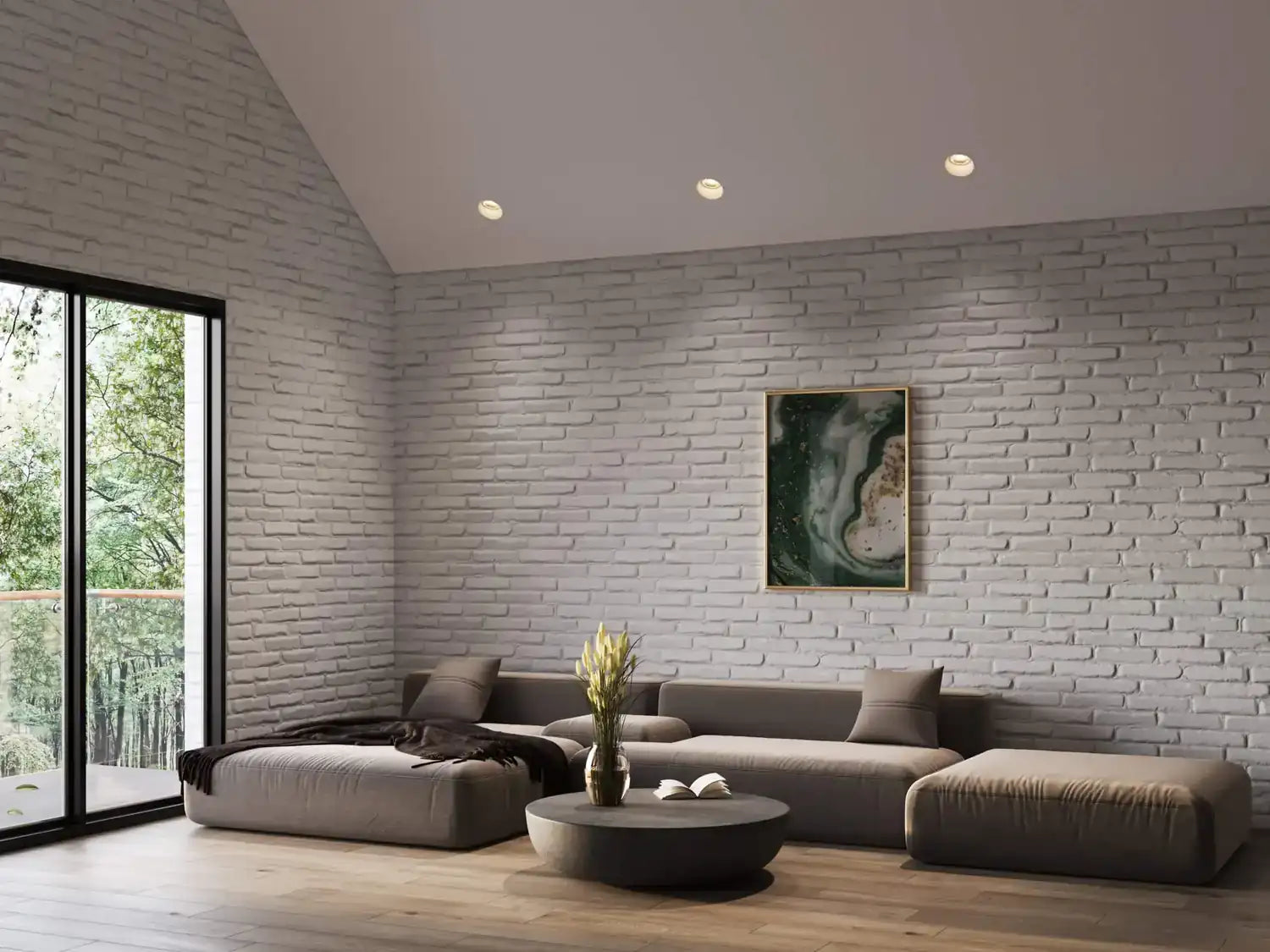 DALS, MODA REGRESSED LIGHT - BLACK, FLUSH MOUNT CEILING LIGHTS