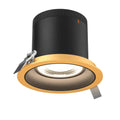 DALS, MODA REGRESSED LIGHT - BLACK, FLUSH MOUNT CEILING LIGHTS 