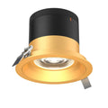DALS, MODA REGRESSED LIGHT - GOLD, FLUSH MOUNT CEILING LIGHTS