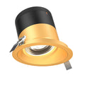 DALS, MODA DOWNLIGHT - GOLD, FLUSH MOUNT CEILING LIGHTS