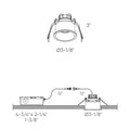 DALS, FACET GIMBAL LIGHT, FLUSH MOUNT CEILING LIGHTS