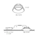 DALS, FACET GIMBAL LIGHT, FLUSH MOUNT CEILING LIGHTS
