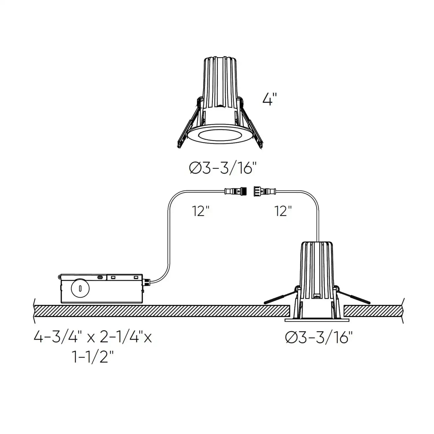 DALS, RGR RECESSED LIGHT, FLUSH MOUNT CEILING LIGHTS 