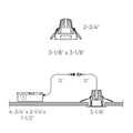 DALS, RGR REGRESSED LIGHT, FLUSH MOUNT CEILING LIGHTS