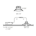 DALS, RGR REGRESSED LIGHT, FLUSH MOUNT CEILING LIGHTS