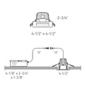 DALS, RGR REGRESSED LIGHT, FLUSH MOUNT CEILING LIGHTS